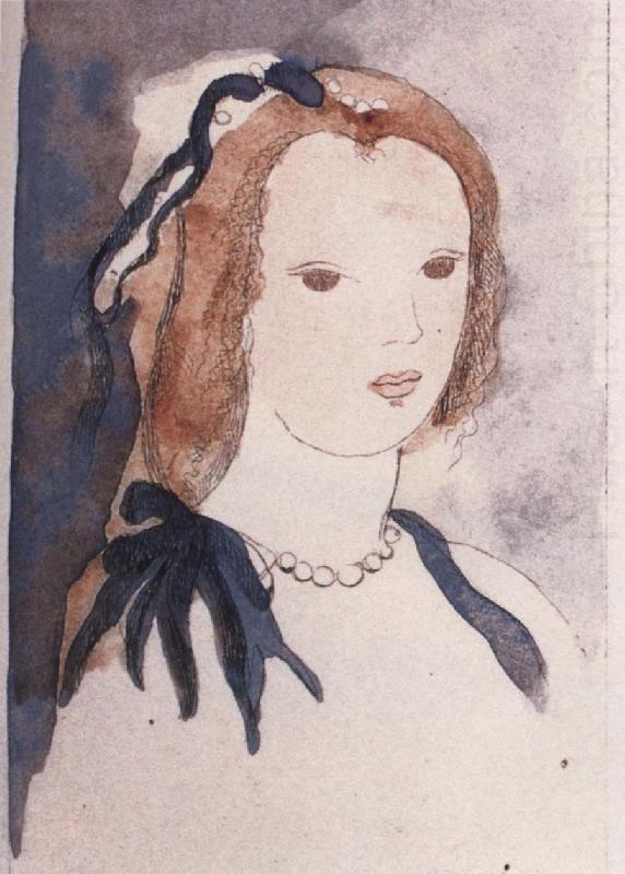 Portrait, Marie Laurencin